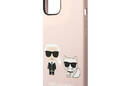 Karl Lagerfeld Liquid Silicone Karl & Choupette MagSafe - Etui iPhone 14 Plus (r - zdjęcie 6