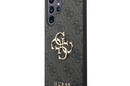 Guess 4G Big Metal Logo - Etui Samsung Galaxy S23 Ultra (szary) - zdjęcie 2