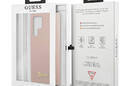 Guess Silicone Script Metal Logo - Etui Samsung Galaxy S23 Ultra (różowy) - zdjęcie 8