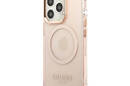 Guess Gold Outline Translucent MagSafe - Etui iPhone 13 Pro (r - zdjęcie 2
