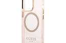 Guess Gold Outline Translucent MagSafe - Etui iPhone 13 Pro (r - zdjęcie 6