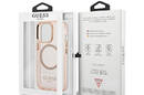 Guess Gold Outline Translucent MagSafe - Etui iPhone 13 Pro (r - zdjęcie 8