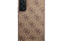 Guess 4G Metal Logo - Etui Samsung Galaxy S23+ (bršzowy) - zdjęcie 3
