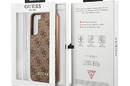 Guess 4G Metal Logo - Etui Samsung Galaxy S23+ (bršzowy) - zdjęcie 8