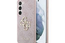 Guess 4G Big Metal Logo - Etui Samsung Galaxy S23 (różowy) - zdjęcie 1