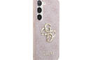 Guess 4G Big Metal Logo - Etui Samsung Galaxy S23 (różowy) - zdjęcie 4