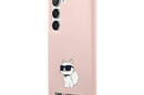 Karl Lagerfeld Silicone NFT Choupette - Etui Samsung Galaxy S23+ (różowy) - zdjęcie 2