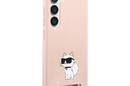 Karl Lagerfeld Silicone NFT Choupette - Etui Samsung Galaxy S23+ (różowy) - zdjęcie 4