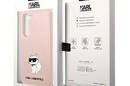 Karl Lagerfeld Silicone NFT Choupette - Etui Samsung Galaxy S23+ (różowy) - zdjęcie 8