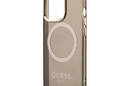 Guess Gold Outline Translucent MagSafe - Etui iPhone 13 Pro Max (czarny) - zdjęcie 6