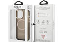 Guess Gold Outline Translucent MagSafe - Etui iPhone 13 Pro Max (czarny) - zdjęcie 8