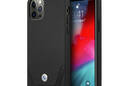 BMW Leather Perforate - Etui iPhone 12 / iPhone 12 Pro (czarny) - zdjęcie 1