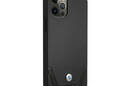 BMW Leather Perforate - Etui iPhone 12 / iPhone 12 Pro (czarny) - zdjęcie 4