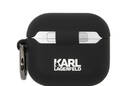 Karl Lagerfeld Silicone NFT Choupette Head 3D - Etui AirPods 3 (czarny) - zdjęcie 2