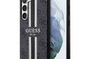 Guess 4G Printed Stripe - Etui Samsung Galaxy S23 (czarny) - zdjęcie 1