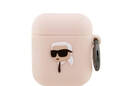 Karl Lagerfeld Silicone NFT Karl Head 3D - Etui AirPods 1/2 gen (r - zdjęcie 1