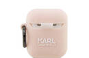 Karl Lagerfeld Silicone NFT Karl Head 3D - Etui AirPods 1/2 gen (r - zdjęcie 2