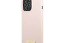 Guess Silicone Logo Plate MagSafe - Etui iPhone 13 Pro Max (r - zdjęcie 2