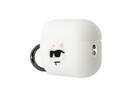 Karl Lagerfeld Silicone NFT Choupette Head 3D - Etui AirPods Pro 2 (bia - zdjęcie 3