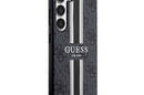 Guess 4G Printed Stripe - Etui Samsung Galaxy S23 (czarny) - zdjęcie 4
