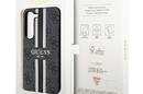 Guess 4G Printed Stripe - Etui Samsung Galaxy S23 (czarny) - zdjęcie 8