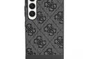 Guess 4G Bottom Stripe Metal Logo Collection - Etui Samsung Galaxy S23 (czarny) - zdjęcie 2