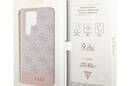 Guess 4G Bottom Stripe Metal Logo Collection - Etui Samsung Galaxy S23 Ultra (różowy) - zdjęcie 8