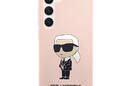 Karl Lagerfeld Silicone NFT Ikonik - Etui Samsung Galaxy S23+ (różowy) - zdjęcie 3