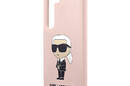 Karl Lagerfeld Silicone NFT Ikonik - Etui Samsung Galaxy S23+ (różowy) - zdjęcie 6