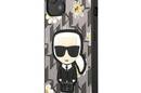 Karl Lagerfeld Iconic Karl Flower - Etui iPhone 13 (szary) - zdjęcie 2