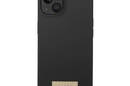 Guess Silicone Logo Plate MagSafe - Etui iPhone 14 Plus (czarny) - zdjęcie 3