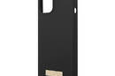 Guess Silicone Logo Plate MagSafe - Etui iPhone 14 Plus (czarny) - zdjęcie 6