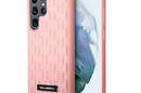 Karl Lagerfeld Monogram 3D Pattern - Etui Samsung Galaxy S23 Ultra (różowy) - zdjęcie 1