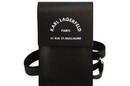 Karl Lagerfeld Embossed RSG Wallet Phone Bag - Torba na smartfona i akcesoria (czarny) - zdjęcie 2