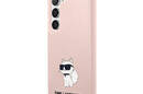 Karl Lagerfeld Silicone NFT Choupette - Etui Samsung Galaxy S23 (różowy) - zdjęcie 2