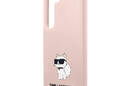 Karl Lagerfeld Silicone NFT Choupette - Etui Samsung Galaxy S23 (różowy) - zdjęcie 6