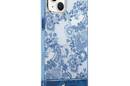 Guess Porcelain Collection - Etui iPhone 14 Plus (niebieski) - zdjęcie 4