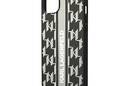 Karl Lagerfeld Monogram Stripe - Etui iPhone 14 Plus (szary) - zdjęcie 6