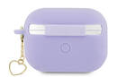 Guess Silicone Heart Charm - Etui AirPods Pro 2 (fioletowy) - zdjęcie 2