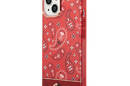 Guess Bandana Paisley - Etui iPhone 14 Plus (czerwony) - zdjęcie 2