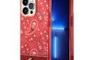 Guess Bandana Paisley - Etui iPhone 14 Pro Max (czerwony) - zdjęcie 1