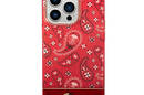 Guess Bandana Paisley - Etui iPhone 14 Pro Max (czerwony) - zdjęcie 3