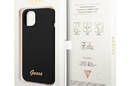 Guess Silicone Vintage - Etui iPhone 14 Plus (czarny) - zdjęcie 8