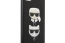 Karl Lagerfeld Saffiano Karl & Choupette Heads - Etui iPhone SE 2022 / SE 2020 / 8 / 7 (czarny) - zdjęcie 4