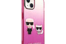 Karl Lagerfeld Gradient Ikonik Karl & Choupette - Etui iPhone 14 Plus (r - zdjęcie 4