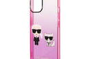 Karl Lagerfeld Gradient Ikonik Karl & Choupette - Etui iPhone 14 Plus (r - zdjęcie 6