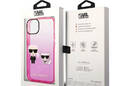 Karl Lagerfeld Gradient Ikonik Karl & Choupette - Etui iPhone 14 Plus (r - zdjęcie 8