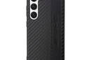 AMG Carbon Stripe & Embossed - Etui Samsung Galaxy S23 (czarny) - zdjęcie 3