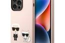 Karl Lagerfeld Liquid Silicone Karl & Choupette MagSafe - Etui iPhone 14 Pro Max (r - zdjęcie 1