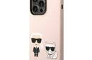 Karl Lagerfeld Liquid Silicone Karl & Choupette MagSafe - Etui iPhone 14 Pro Max (r - zdjęcie 2